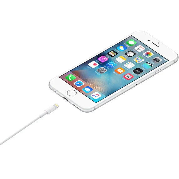 Apple USB to Lightning Data Cable 2M - White - Tashqila Apple USB to Lightning Data Cable 2M - White - Tashqila